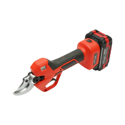 Elektromos metszőolló , kertészeti olló 500W 2 db 21V, 4Ah Li-Ion akkumulátorral, Brushless, digitális kijelző, max vágási átmérő 40mm Breckner Germany