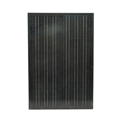 Napelemes LED közvilágítási lámpa 500W 50W-os napelem panellel, LiFePO4 55000mAh akkumulátor, távirányító és rögzítési konzollal Breckner Germany