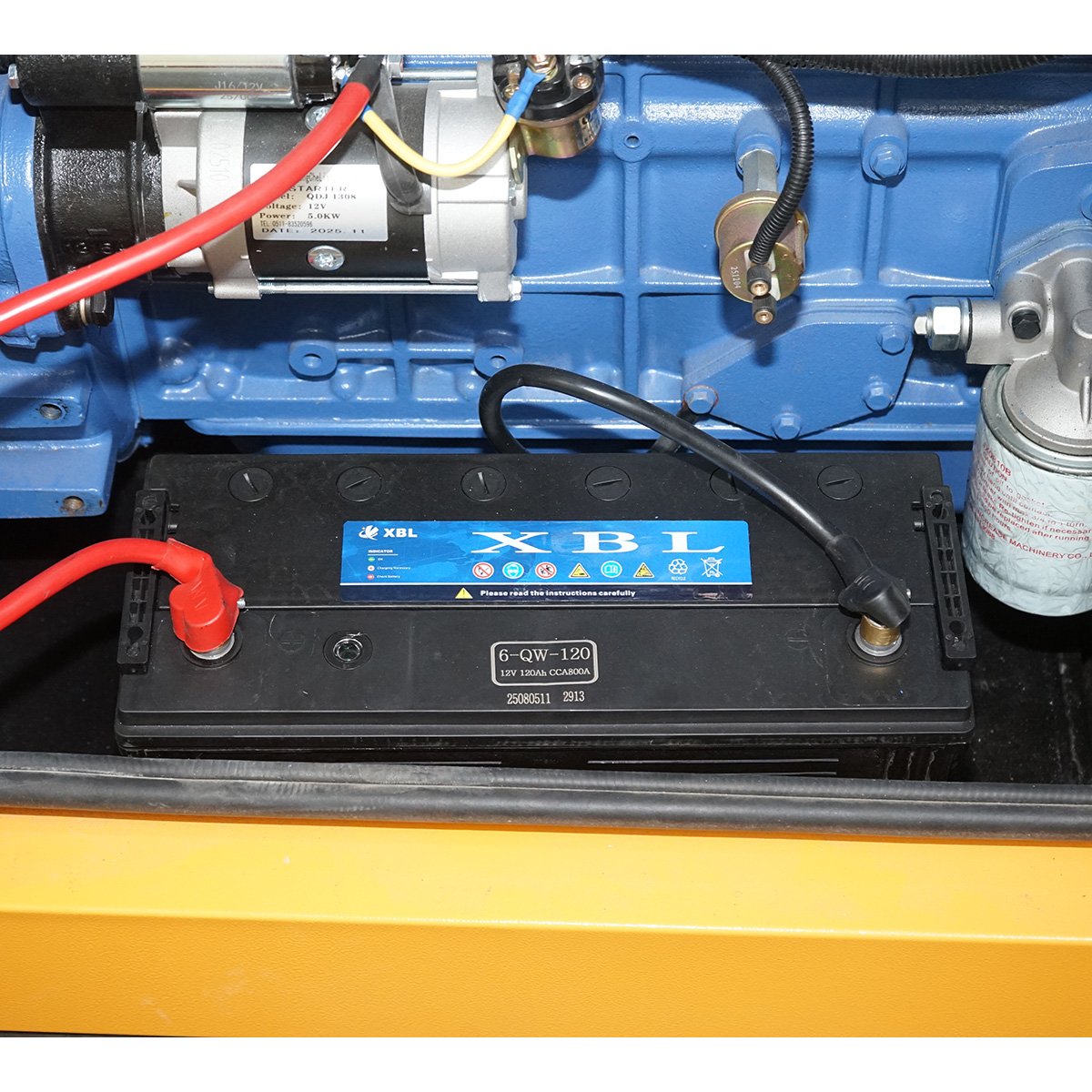 Háromfázisú hangszigetelt elektromos generátor 27.5KVA, 230/400V, Ricardo 30kW ZH4100D dízelmotor Breckner Germany