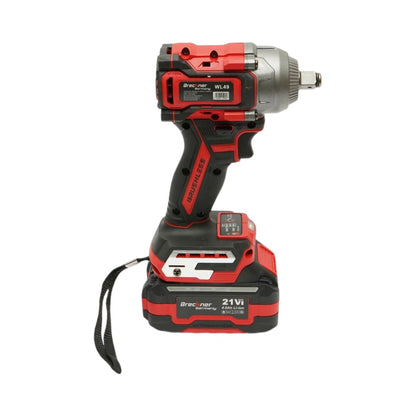 Ütvecsavarozó, légkulcs 1/2 inch 500W, 2 akkumulátor 21V, 4Ah Li-ion, LED, Brushless, 450Nm, 0-1800/2400rpm Breckner Germany