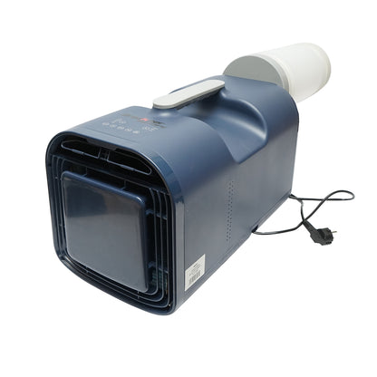 Hordozható klímaberendezés 4100 BTU, 420W, 220V páramentesítő funkcióval, szellőztetés, távirányító, alvási mód, telepítési készlet mellékelve Breckner Germany