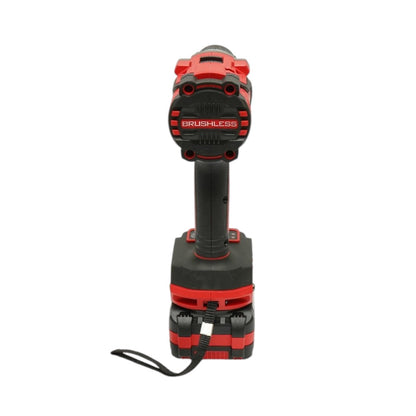 Ütvefúró-csavarbehajtó 1000W, 2 akkumulátor 21V, 4Ah Li-ion, LED, brushless, 180Nm, 13mm tokmány, 0-500/2000rpm, vibráció elleni fogantyú Breckner Germany