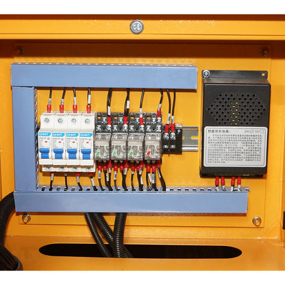 Háromfázisú hangszigetelt elektromos generátor 50KVA, 230/400V, Ricardo 56kW ZH4105ZD Breckner Germany dízelmotor