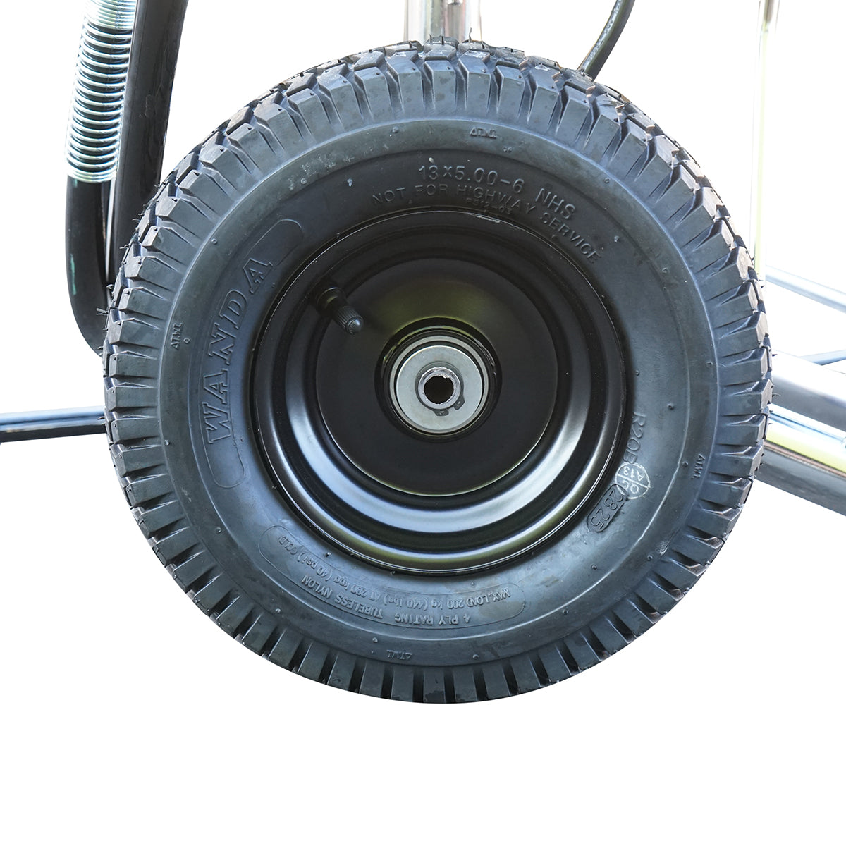 Professzionális airless festékszóró szivattyú dugattyúval és kefe nélküli motorral 4,5 kW, 220 V, 8,5 l/perc áramlás, 517-es fúvóka, maximális nyomás 227 bar M85
