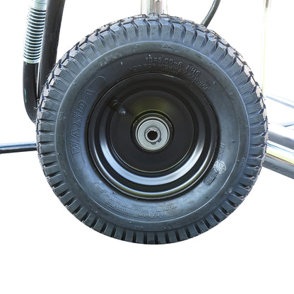 Professzionális airless festékszóró szivattyú dugattyúval és kefe nélküli motorral 4,5 kW, 220 V, 8,5 l/perc áramlás, 517-es fúvóka, maximális nyomás 227 bar M85