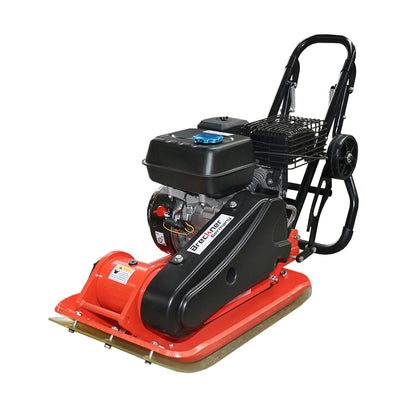 C90-B lemeztömörítő 540x420mm munkaterülettel, szabványos euro 5 motor, 196CC/6.5CP, 5500 fordulat/perc 80Kg Breckner Germany