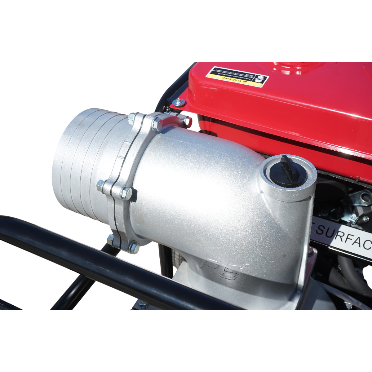 Benzinmotoros szivattyú 22.4LE, 8 hüvelyk, Honda GX690 motor, 300 m3/h teljesítmény, 4m szívómélység, 15m szivattyúzási magasság, kulcsos indítás Breckner Germany