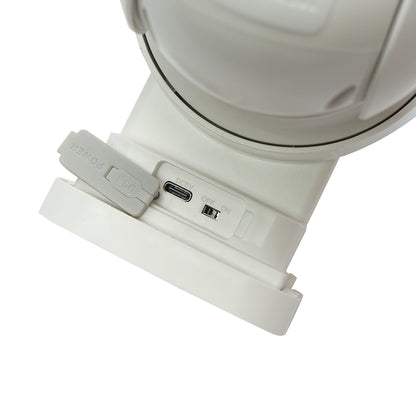 4 MP megfigyelő kamera 5W-os napelemmel, 18650-es gyorstöltő akkumulátorral, WIFI 2,4 GHz, 360 fokos PTZ PTZ forgatható mozgásérzékelővel, emberi PIR érzékeléssel, riasztással, éjjellátással és iCSee alkalmazással.