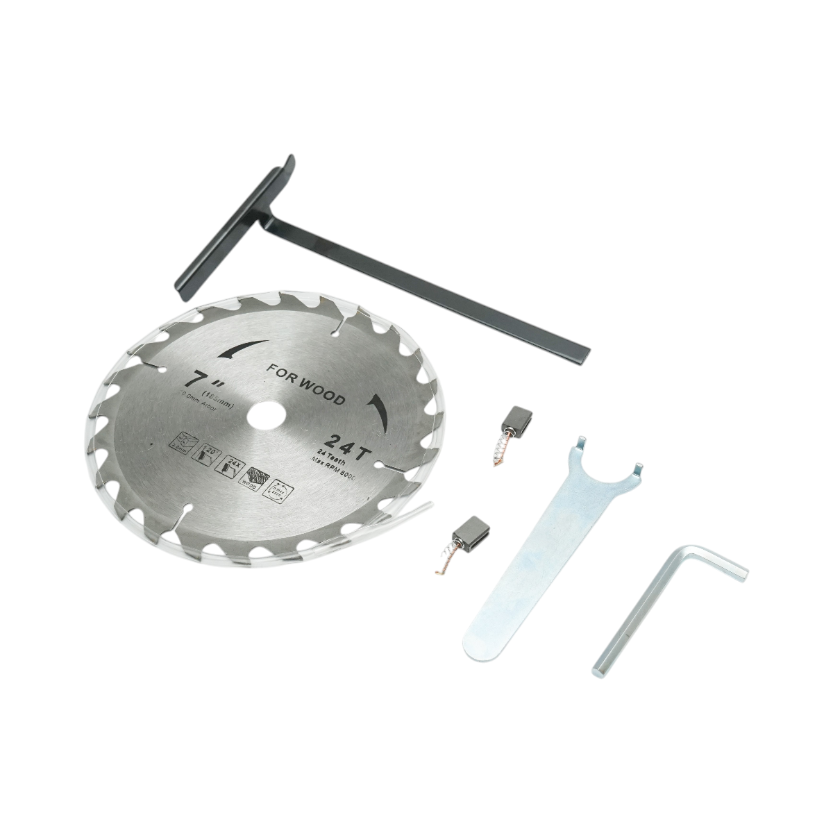 Kézi körfűrész 1500W, 4700rpm 185mm-es tárcsával