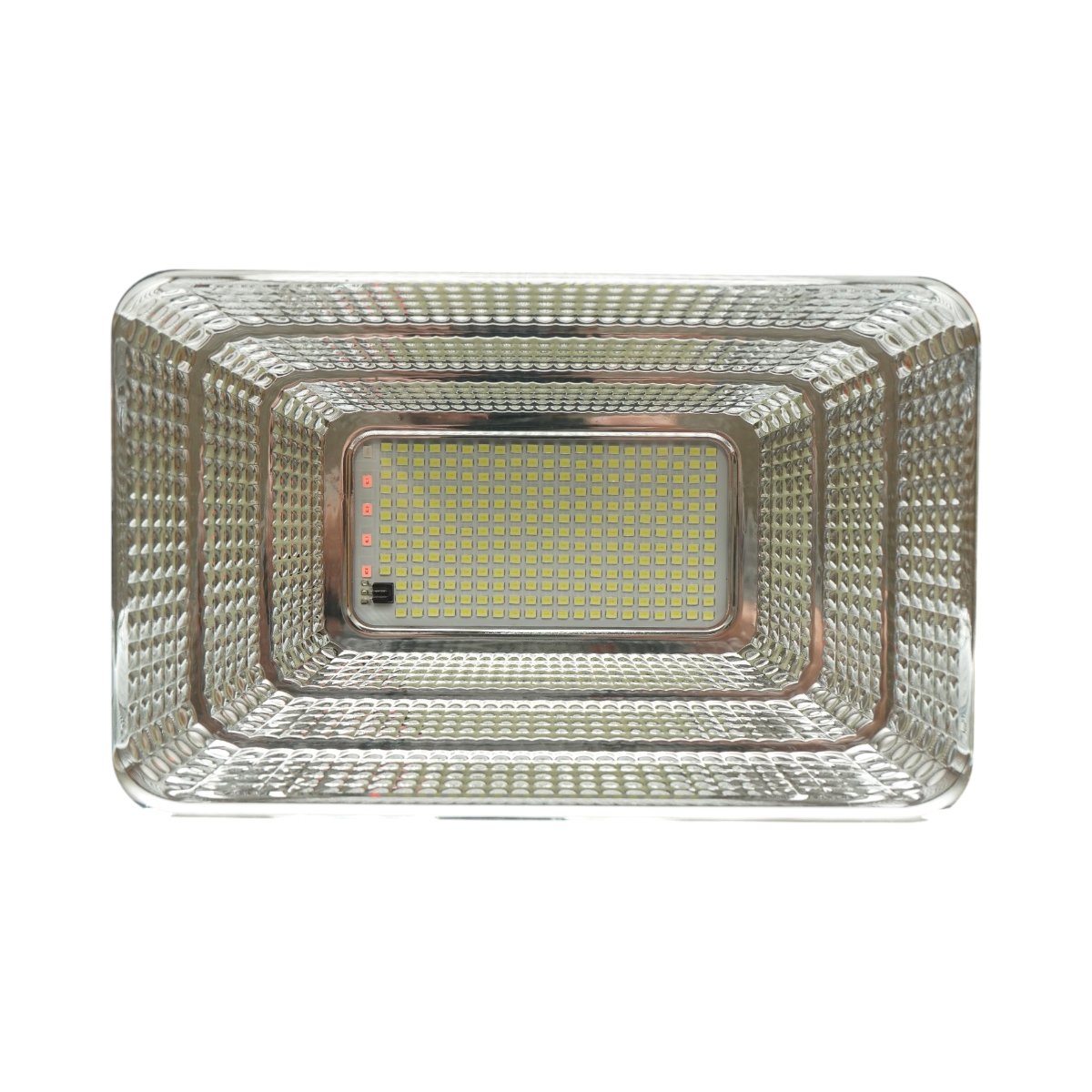 LED reflektor 100 W, 6500 K, 8 W-os napelemmel, 6000 mAh akkumulátorral és távirányítóval, IP67, Breckner Germany