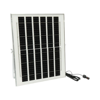 LED reflektor 100W, 6500K napelemes panellel 12W, LiFePO4 8000mAh akkumulátor és távirányító IP67 Breckner Germany