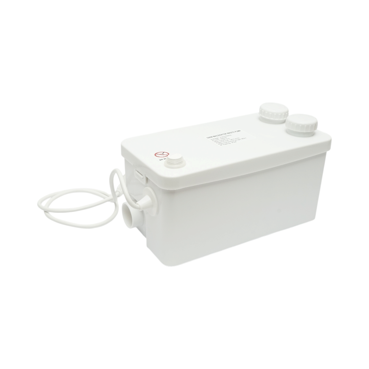 Pompa macerator ape uzate 550W, 220V, debit 8400 L/h, inaltime pompare 9m, orizontal 90m IP44