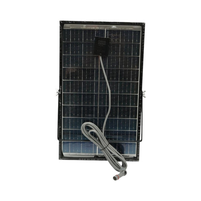 300W LED reflektor, 6500K bifaciális 30W napelem panellel, 15000mAh akkumulátor és távirányító IP66 Breckner Germany