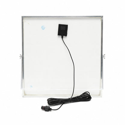 Breckner Germany 200W LED reflektor, 6500K napelemes panellel 15W, LiFePO4 10000mAh akkumulátor és távirányító IP67
