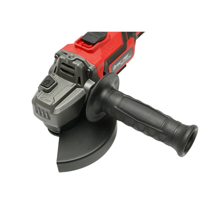 Sarokcsiszoló 1000W 2 db 21V, 4Ah Li-ion akkumulátorral, 125mm korong, brushless, elektromágneses fék, 3 fokozatú fordulatszám 5000/7000/9500rpm Breckner Germany