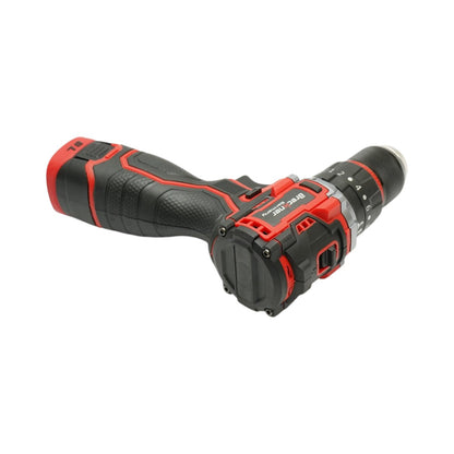 Fúró-csavarbehajtó gép ütőfunkcióval 320W, 2 akkumulátor 16.8V, 1.5Ah Li-ion, LED, brushless, 50Nm, 10mm tokmány, 0-500/1500rpm Breckner Germany