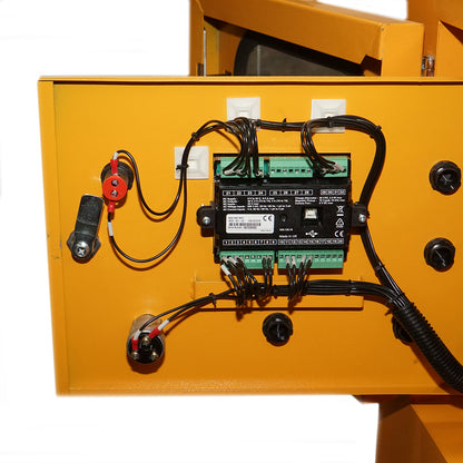 Háromfázisú hangszigetelt elektromos generátor 37.5KVA, 230/400V, Ricardo 38kW ZH4105D dízelmotor Breckner Germany
