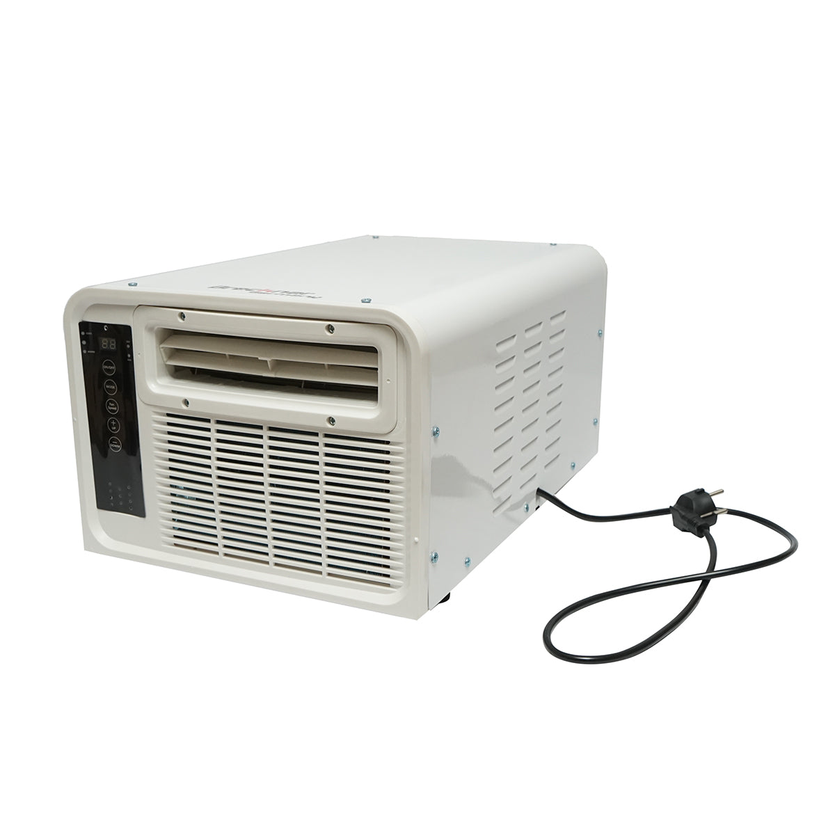 Hordozható légkondicionáló 2224 BTU, 280W, 220V fűtéssel, párátlanítással, szellőztetéssel, távirányítóval, hangutasítással, telepítőkészlet tartozék Breckner Germany