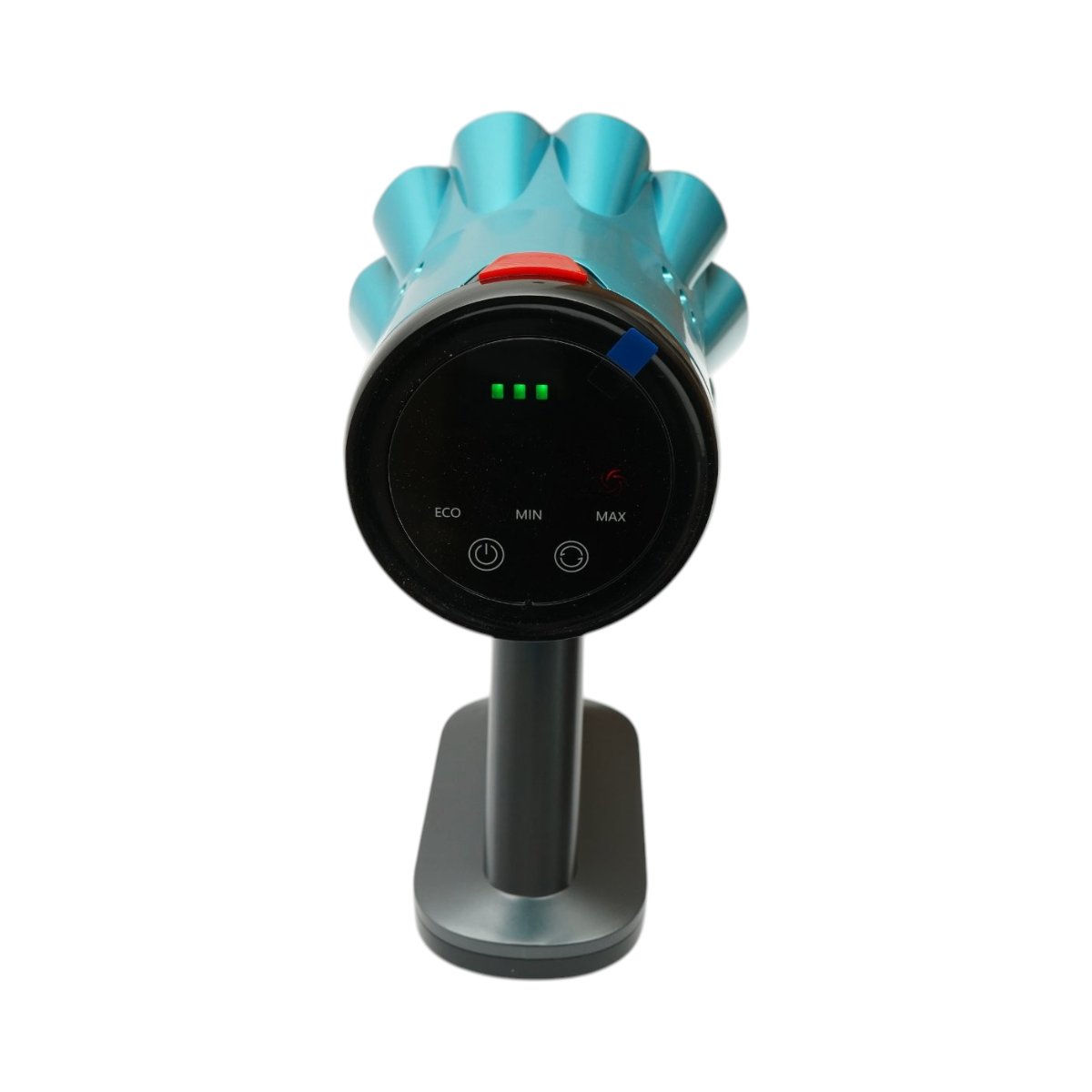 Függőleges vezeték nélküli porszívó 300W, szívóerő 35 kPa, akkumulátor 2000mAh, porgyűjtő 800ml, 3 szívási mód, LED érintőképernyő, brushless motor, LED megvilágított kefe