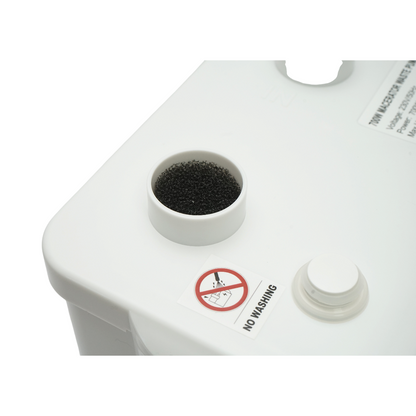 Pompa macerator szennyvíz 700W, 220V, teljesítmény 8400 L/h, emelési magasság 9m, vízszintes 90m IP44