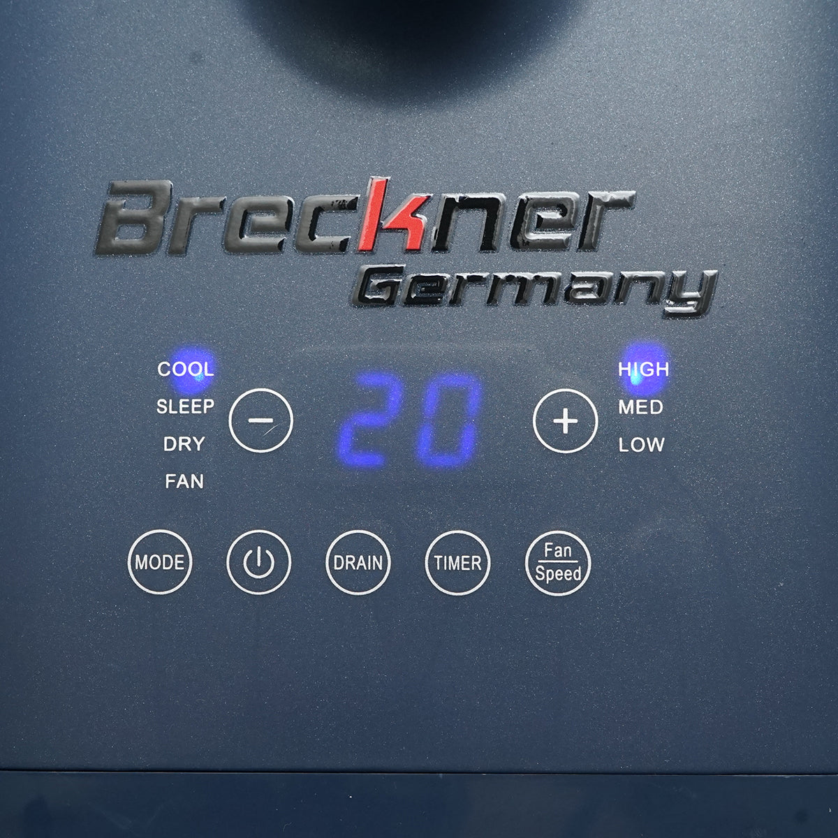 Hordozható klímaberendezés 4100 BTU, 420W, 220V páramentesítő funkcióval, szellőztetés, távirányító, alvási mód, telepítési készlet mellékelve Breckner Germany