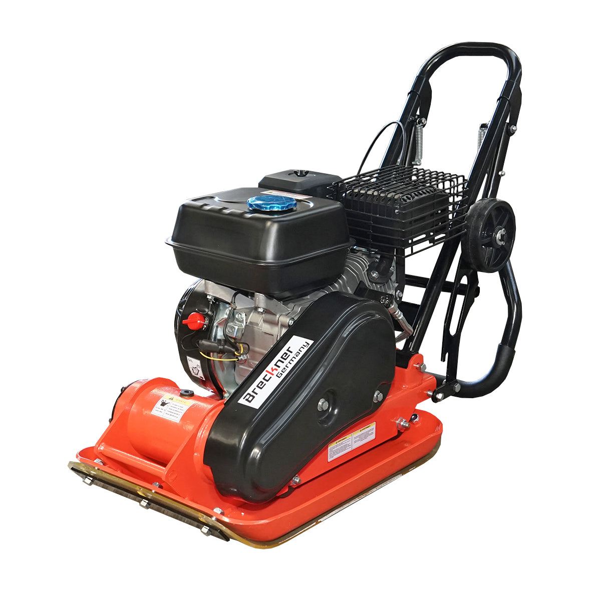 C60-A lemeztömörítő 510x370mm munkaterülettel, euro 5 szabványos motor, 78CC/6.5CP, 5900 fordulat/perc 58Kg Breckner Germany