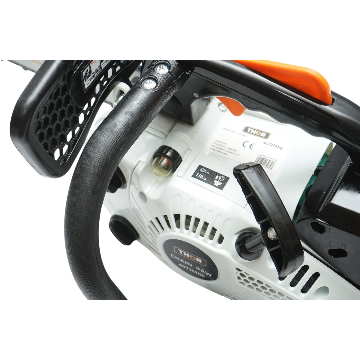 Professzionális benzinmotoros láncfűrész 2 ütemű 25.4cc, 1.2CP, 8500rpm, 12 inch (300mm) lánc THOR