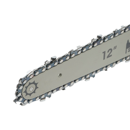 Professzionális elektromos láncfűrész 1060W 2 darab 21V, 6Ah Li-ion akkumulátorral, brushless motor, 12 inch (300mm) lánc Breckner Germany
