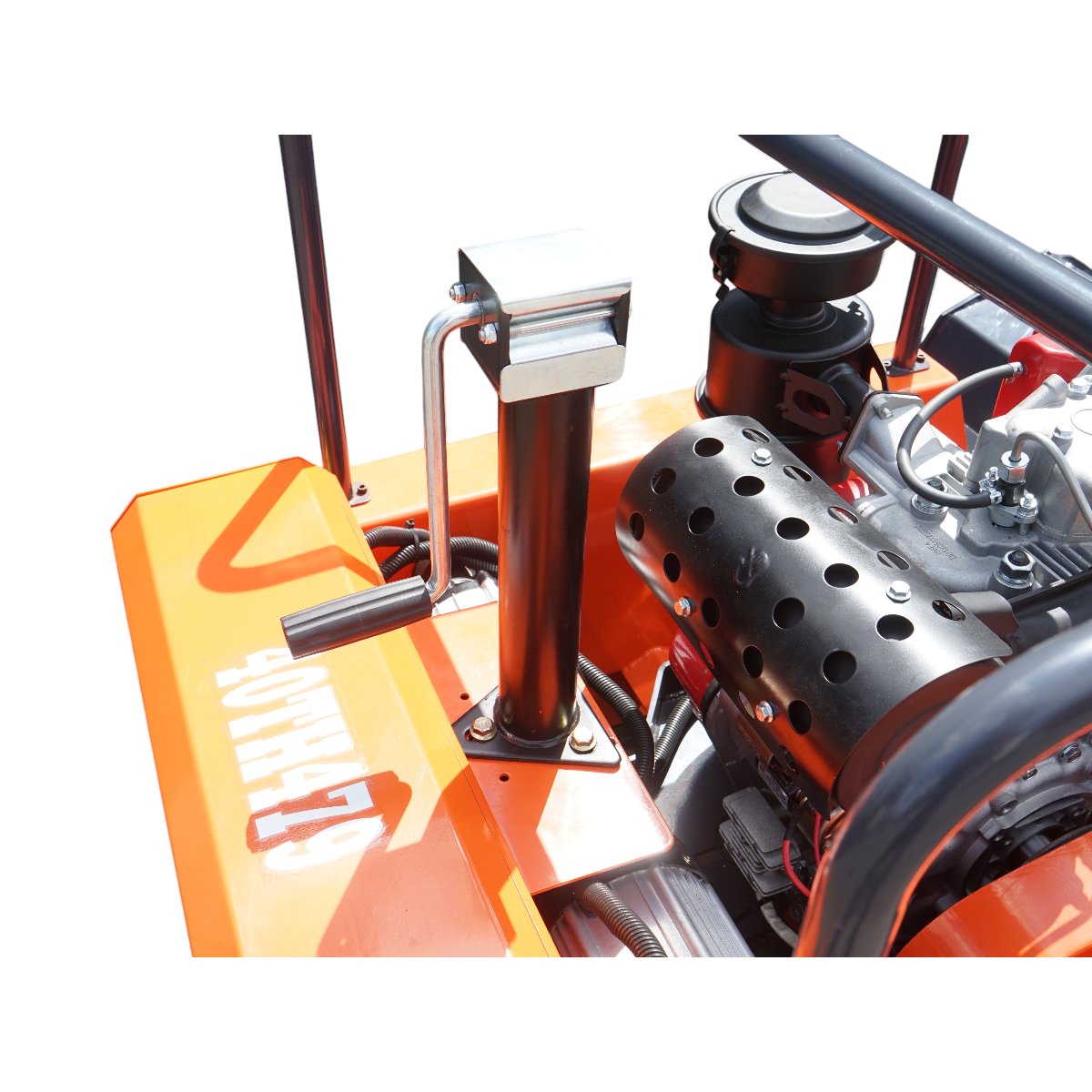 Távirányítós lánctalpas fűnyíró, 12.5LE diesel motor, 499cc, 1200mm vágásszélesség THOR