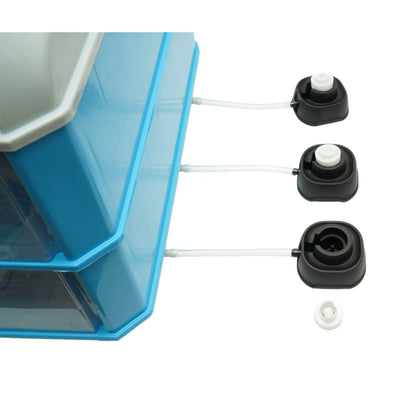 Automata tojásinkubátor, keltető gép 128 tojás 80W, 12V-220V, automata forgatás, LED ovoszkóp, hőmérséklet-szabályozás, páratartalom, digitális kijelző, riasztás