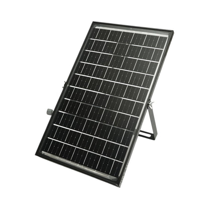 300W LED reflektor, 6500K bifaciális 30W napelem panellel, 15000mAh akkumulátor és távirányító IP66 Breckner Germany