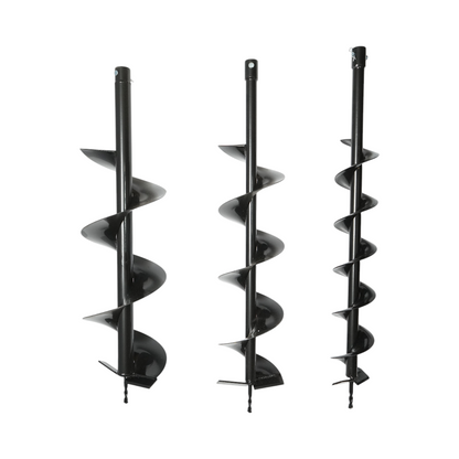 Benzinmotoros földfúró 2.8LE, 2T 52cc, 3 fúrófej tartozék 100mm, 150mm, 200mm THOR