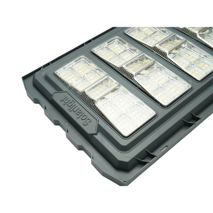 Napelemes LED közvilágítási lámpa 800W 40W napelem panellel, 30000mAh akkumulátor, mozgásérzékelő, távirányító, oszlopra szerelhető IP65 Breckner Germany