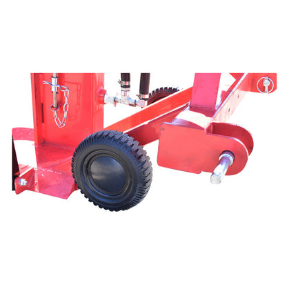 Fahasító/rönkhasító függőleges 20T PTO 380V 5,5KW fa hasító Breckner Germany