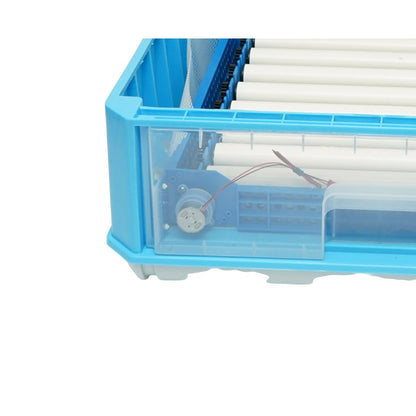 Automata tojásinkubátor, keltető gép 36 tojáshoz 35W, 12V-220V, automata forgatás, LED ovoszkóp, hőmérséklet-szabályozás, páratartalom-szabályozás, digitális kijelző, riasztás