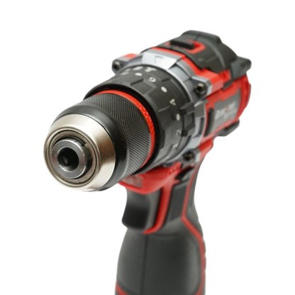 Fúró-csavarbehajtó gép ütőfunkcióval 320W, 2 akkumulátor 16.8V, 1.5Ah Li-ion, LED, brushless, 50Nm, 10mm tokmány, 0-500/1500rpm Breckner Germany