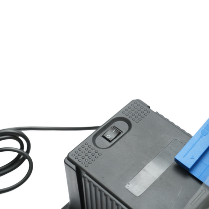 Elektromos kés élességítő gép 220V, 65W, 7000rpm, szög 15-50°, élességítési szélesség 6-51mm, fúrók 3-13mm, olló, vésők, gyalufák