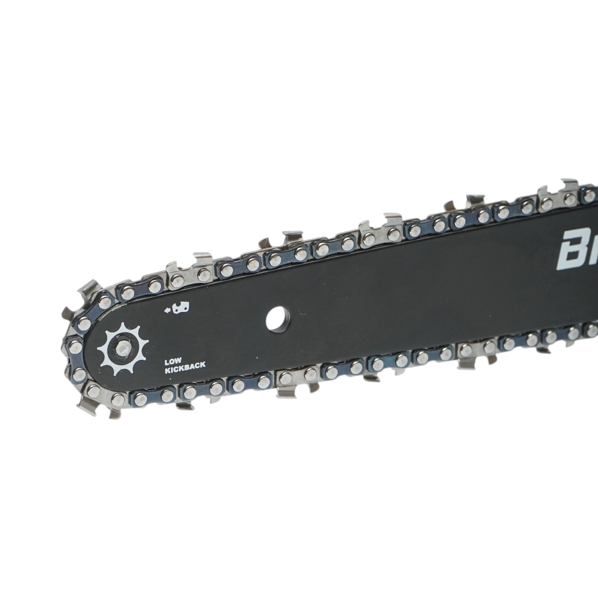 Professzionális elektromos láncfűrész 2 darab 20V, 4Ah Li-ion akkumulátorral, brushless motor, LED digitális kijelző, 12 inch (300mm) lánc Breckner Germany