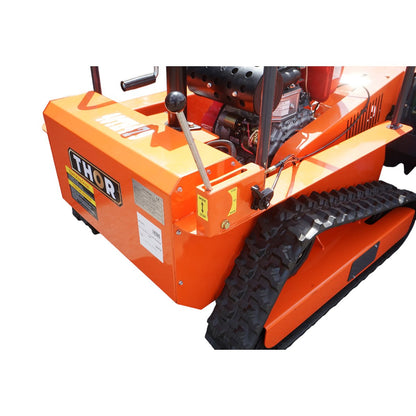 Távirányítós lánctalpas fűnyíró, 12.5LE diesel motor, 499cc, 1200mm vágásszélesség THOR