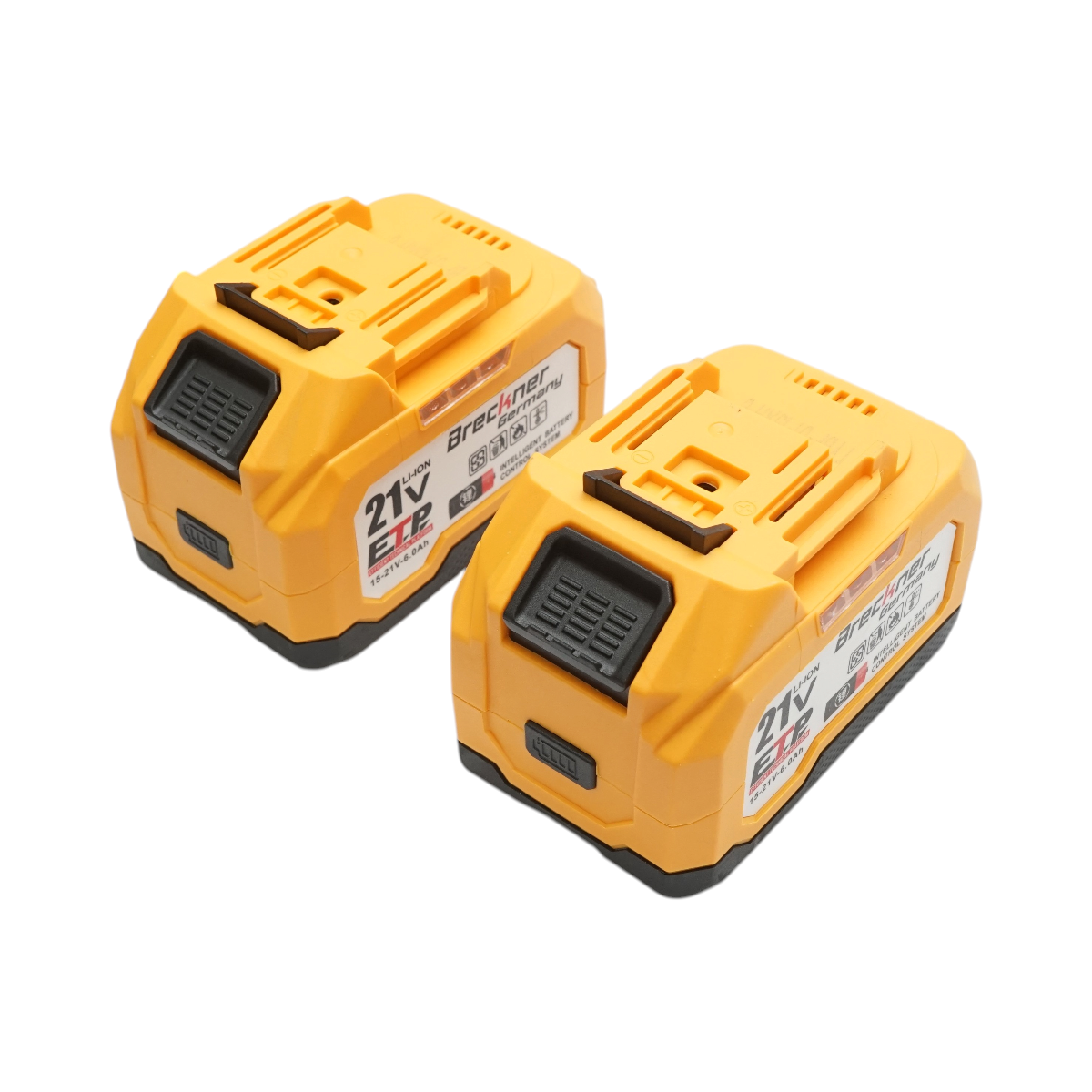 Professzionális elektromos láncfűrész 1060W 2 darab 21V, 6Ah Li-ion akkumulátorral, brushless motor, 12 inch (300mm) lánc Breckner Germany