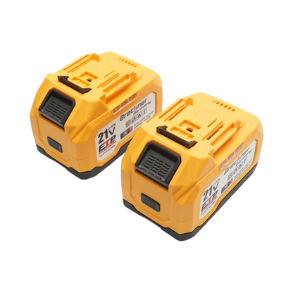 Professzionális elektromos láncfűrész 1060W 2 darab 21V, 6Ah Li-ion akkumulátorral, brushless motor, 12 inch (300mm) lánc Breckner Germany