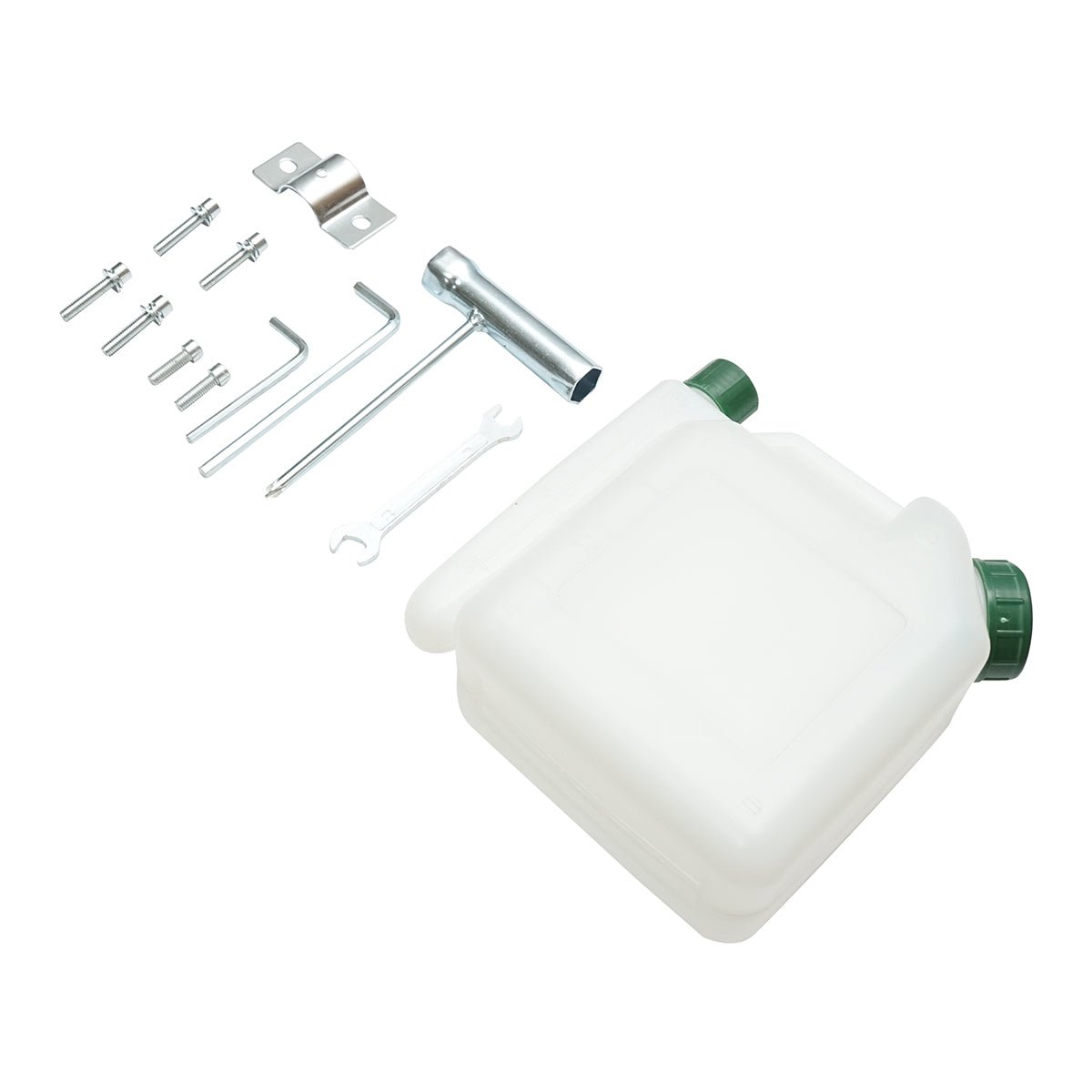 52 cm3 benzines fűkasza, 2T 2,5 LE 2,5 LE motor, 8000 fordulat/perc, tartozékokkal együtt.