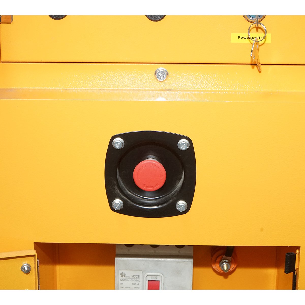 Háromfázisú hangszigetelt elektromos generátor 50KVA, 230/400V, Ricardo 56kW ZH4105ZD Breckner Germany dízelmotor