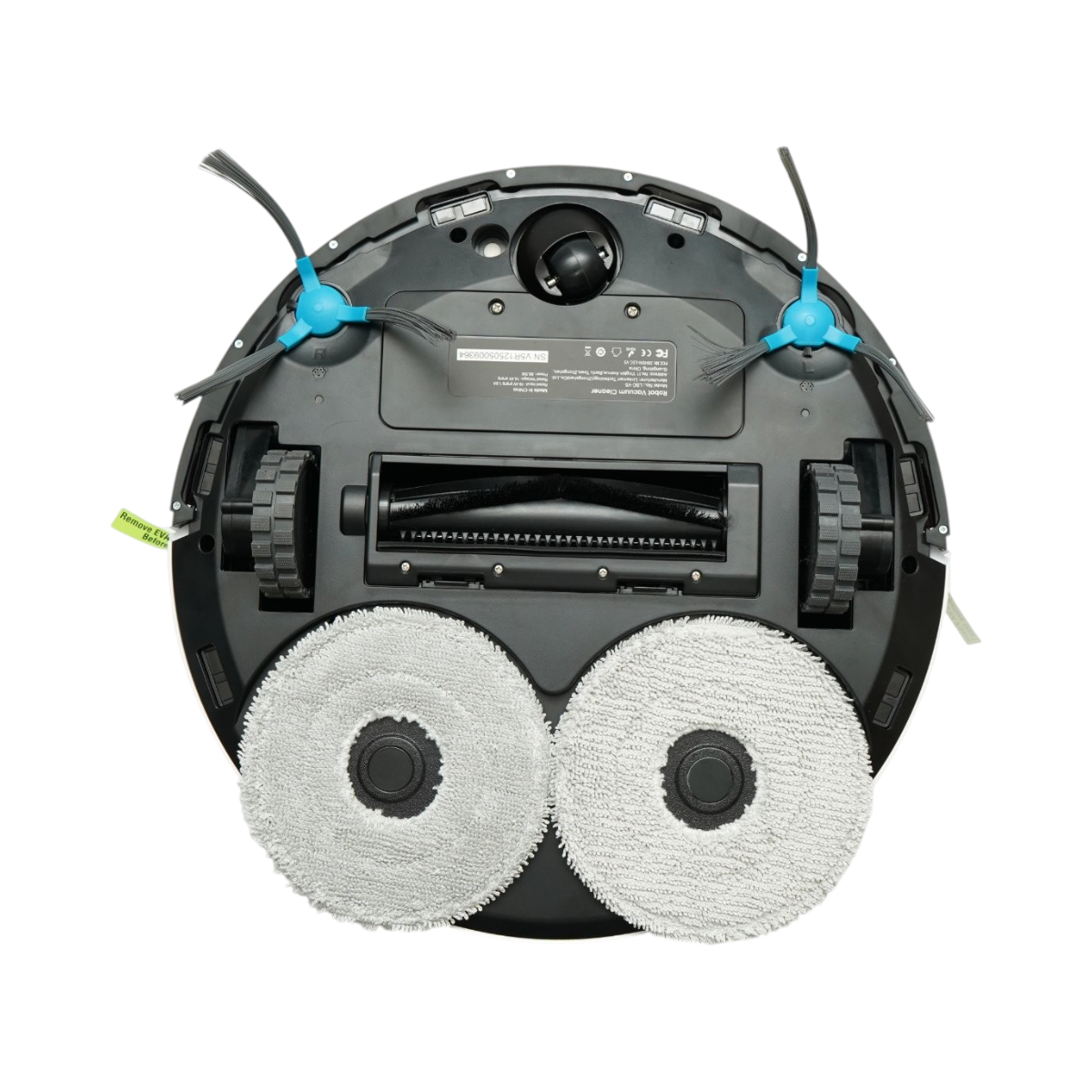 Intelligens robotporszívó mop funkcióval 8500Pa, auto-ürítő állomás, LDS lézeres navigáció, 5200 mAh akkumulátor, szálakodás-mentes kefe, WiFi alkalmazásvezérlés Extravis