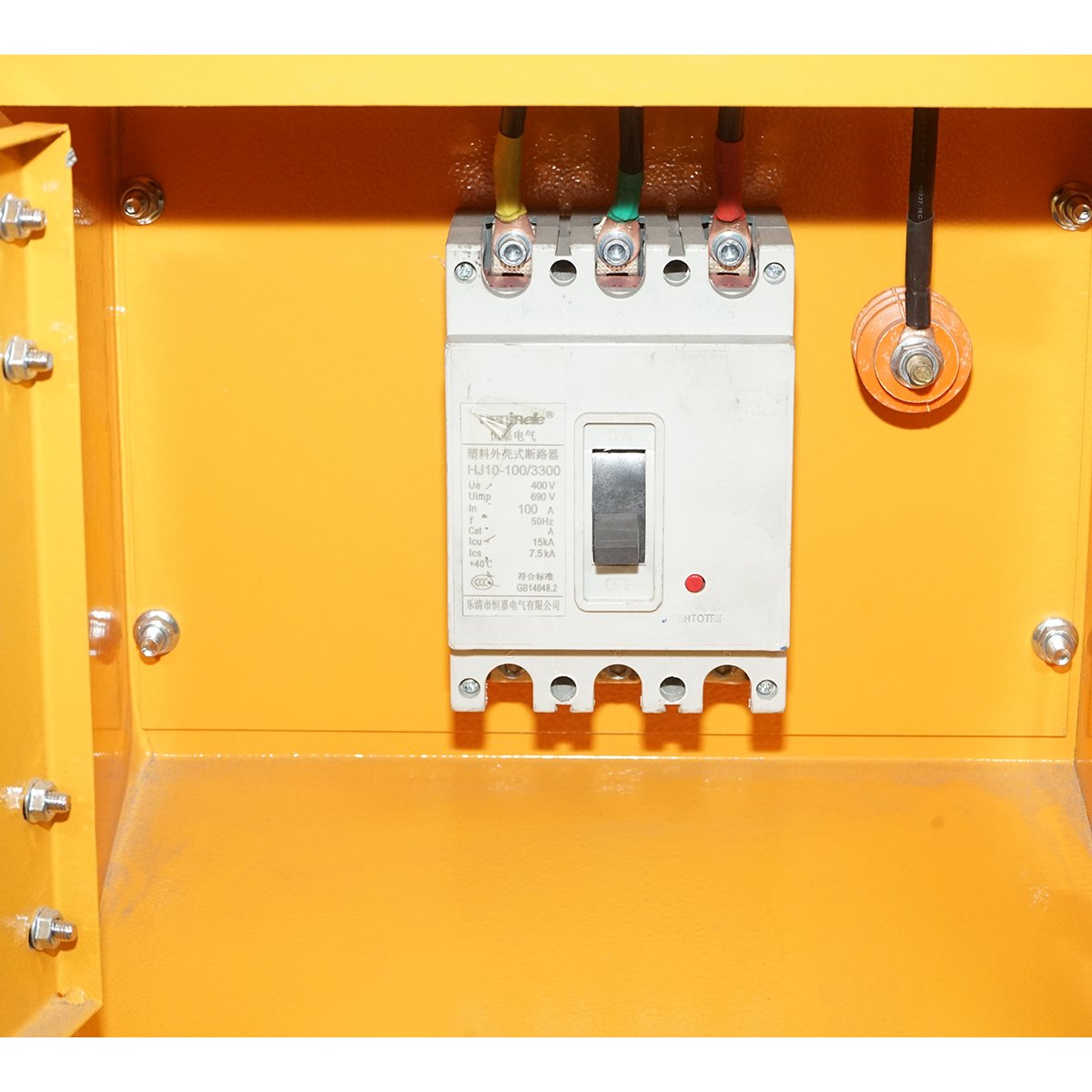 Háromfázisú hangszigetelt elektromos generátor 27.5KVA, 230/400V, Ricardo 30kW ZH4100D dízelmotor Breckner Germany