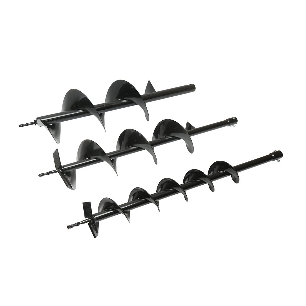 2-ütemű benzinmotoros földfúró 2,8 LE, 52 cm3, 3 fúróval 100 mm, 150 mm, 200 mm THOR