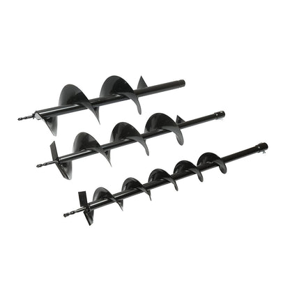 2-ütemű benzinmotoros földfúró 2,8 LE, 52 cm3, 3 fúróval 100 mm, 150 mm, 200 mm THOR