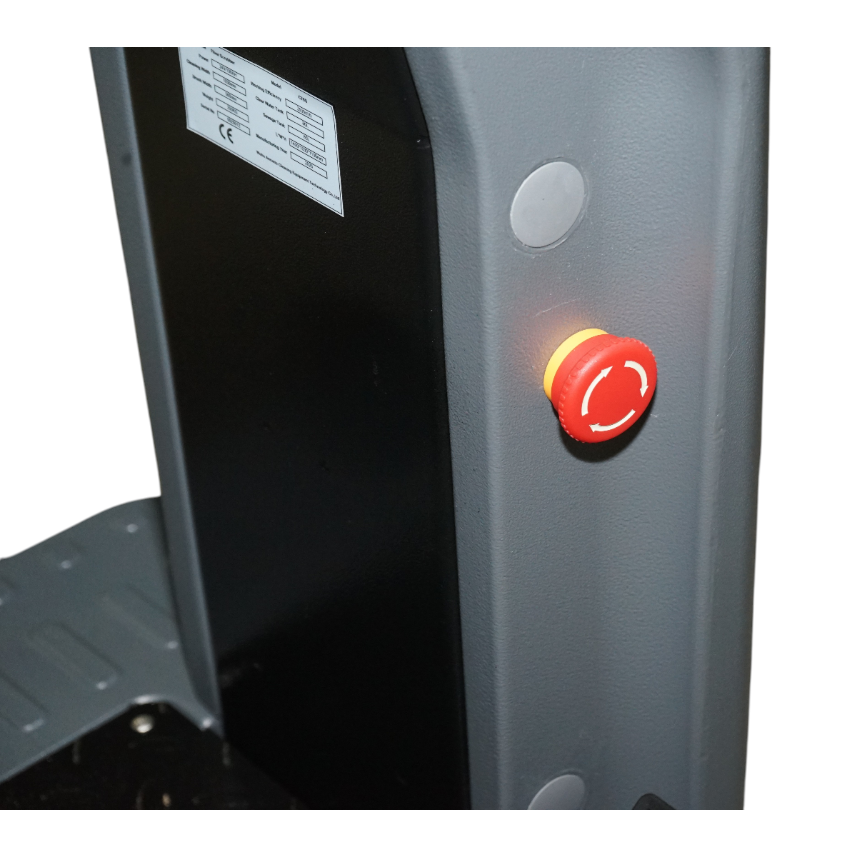 Ipari padlótisztító gép 24V/100Ah, 500W, kefe 560mm, lekaparó 1030mm, termelékenység 3500 m²/h