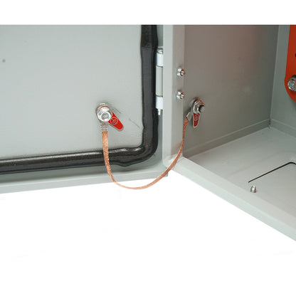 30W napelemes panel fém külső táblával villanykerítés készülékhez és akkumulátorhoz IP65 Breckner Germany