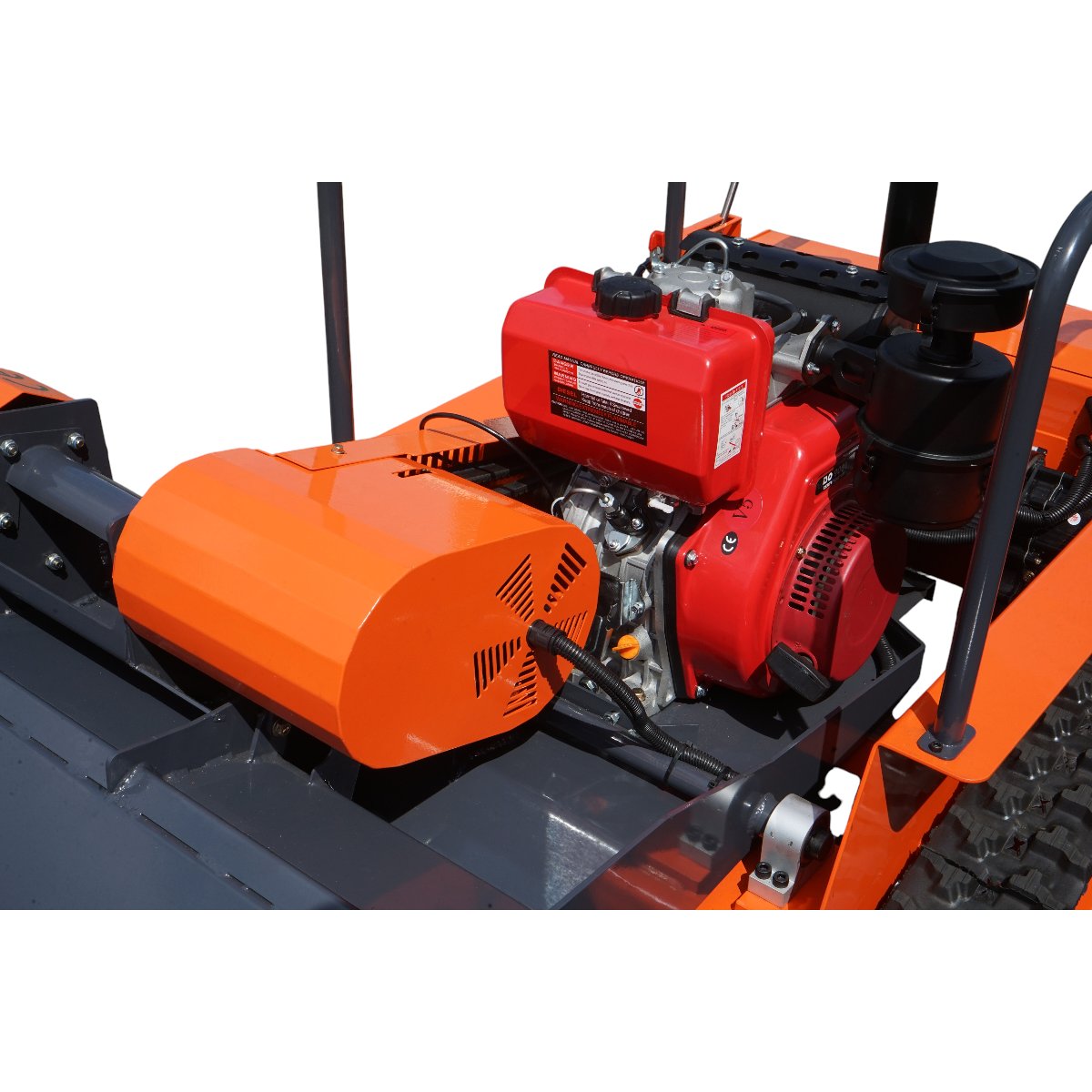 Távirányítós lánctalpas fűnyíró, 12.5LE diesel motor, 499cc, 1200mm vágásszélesség THOR